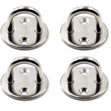 Stainless Steel Square Pad Eye With Ring For Marine, Industrial Architectural Uses, Mooring Plate Or Marine Eye Plates thumbnail-1