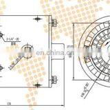 JINLE Brand 1.5kw 24v Hydraulic 24 Volt DC Motor With Carbon Brush thumbnail-5