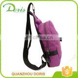 Polyester OEM Women Sling Bag Cheap Triangle Single Strap Backpack thumbnail-3