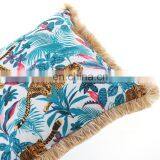 Top Selling Classical Leopard Panther Print Animal Print Double Sides Outdoor Pillows Waterproof thumbnail-6