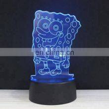 Promotion Gifts Custom 3D Creative Light Acrylic Illusion Night Lamp thumbnail-4