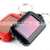 Solar Rechargeable Mini Led Flashlight Keychain thumbnail-3