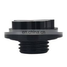 Multicolor Anodized Aluminum Car Engine Locking Oil Fuel Filler Cover thumbnail-5