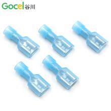 Nylon Female Fully Insulated Terminal FDFN2-250 Male and Female to Plug Cold-pressing Terminal Lug 6.3 Plug Spring Copper Wire thumbnail-2