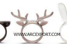 Gold Custom Made Napkin Rings thumbnail-3