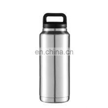 64oz Stainless Steel Double Wall Insulated Bottle Tumbler With Chug Cap