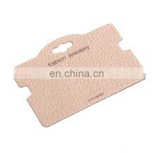 2019 Fashion Paper Earring Display Card Jewelry Necklace Packaging With Custom Logo thumbnail-4