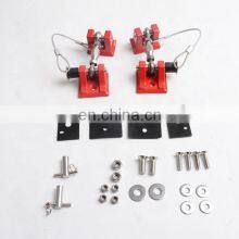 Red Hood Catch for Jeep Wrangler JK 2007-2017 4x4 Hood Lock Auto Parts Offroad thumbnail-2