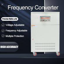 30KVA Three Phase 50Hz 60Hz 400HZ 220V to 380VAC Varible Voltage And Frequency Power Supply thumbnail-2