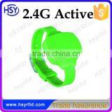 Newest Fashion Active Silicone Wristband RFID Chip Wrist Bands With Customized Logo