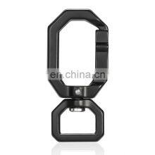 JRSGS 4KN Hot Sale Hiking Aluminum 4KN Swivel Carabiner Hook for Dog Leash High Quality Multi Tool S7805DXE