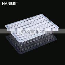 Hotsale 0.1ml 02ml Full Semi Skirt White Clear Pcr Plate