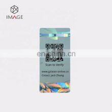 Adhesive Security Holographic Anti-counterfeiting Stickers With QR Code Printing for Verification thumbnail-4