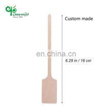 Yada Custom Round Handle 6 Inch Coffee Stirrers Stir Sticks Biodegradable Disposable Natural Birch Wooden Stir thumbnail-2