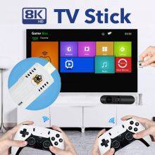 K8 Pro Game Stick tv Box 3d 4k Hd Retro Video Game Console Quad Core 64gb 40000 +games Wireless 2.4g Controller Retro Console thumbnail-4