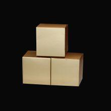 Candy Box Gift Box Square Cardboard Box Gold Card Box Folding Gift Empty Box Products Wholesale Small Box thumbnail-4
