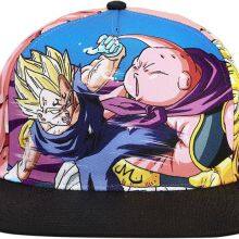 Dragon Ball Z Majin Buu & Goku Sublimation Panel Baseball Cap