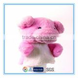 Lovely stuffed plush pink pig toy