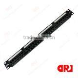 DRJ Cat6A UTP 24 Port Patch Panel