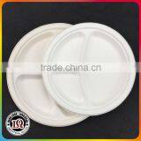 Sugarcane Fiber Round Plate