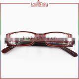 Laura Fairy Italy Trendy Wine Red Transparent Temple Best Small $1 Reading Glasses thumbnail-5