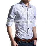 Factory Custom Cotton Latest Formal Shirt Designs for Men 2016 thumbnail-3