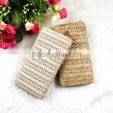 High Quality Long New Fashion Mix Colors Women PU Linen Cluth Wallet Famous Brand Designer Bag Purse Wallet thumbnail-5
