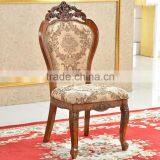Antique Eco-friendly Solid Wood Chair Dining Table Chairs thumbnail-1