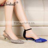 Foldable Heels Ladies Shoes Singback High Heel Shoes thumbnail-2