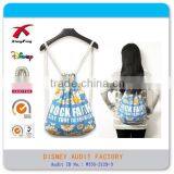 Fashion Foldable Drawstring Bag, Foldable Jute Bag, Printed Drawstring Bag thumbnail-6