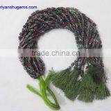 Rubycrosite Hand Made 6*10-8*12 mm Faceted Tumble Shape, 16" Strand Length 100% Natural Gemstones