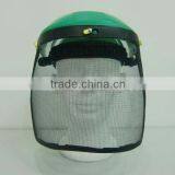 2016 Headgear Helmet Face Visor Protective PP Headgear Face Visor With Safety Helmet Manufacturer