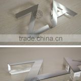 LED crystal channel characters / stainless steel edg/ acrylic resin production / metal door signs /Crystal Mini / screw back