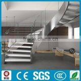 Customized High Quality Curved Stainless Steel Stairs Staircase thumbnail-3