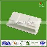 New Products 90days Biodegradable Theroforming Bagasse Pulp Micro SD Card Packaging Trays for Electronics Components thumbnail-3