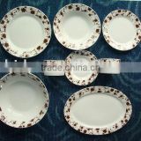 47pcs porcelain dinner set ,porcelain tableware