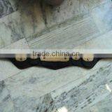 Indian Leather Waist Bags With Fur thumbnail-1