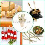 Natural Round Disposable Bbq Square Bamboo Skewers Price thumbnail-2