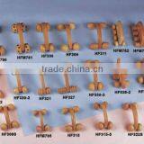 Promotional Back Wooden Massager,Wooden Roller Back Massager