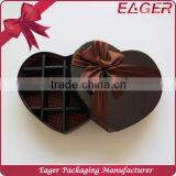 Fancy paper chocolate gift packaging box, for wedding chocolate box manufacturer