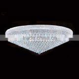 Empire 36 Light Gold Finish Crystal 48" Round Flush Mount Ceiling Light51113 thumbnail-2