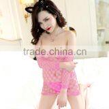 SEXY BLACK FENCE NET POT HOLE MINI DRESS BODY STOCKING LINGERIE * S-L * CLUBWEAR Most Popular thumbnail-6