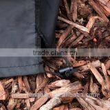 Heavy Duty Round Air Conditioner Cover, Black White, 34 X 30 Inch thumbnail-4