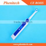 Fashion design rechargeable sonic changeable high frequency electronic toothbrush