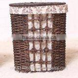 Set of 3 Maize Weaved Laundry Hamper With Lining thumbnail-1
