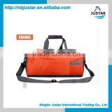 Unique Style Personalized Waterprooof Lightweight Barrel Lined Gym Sports Duffel Bag / Cylinder Sports Equipment Gym Bag thumbnail-1