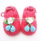 Crochet Baby Shoes Prewalker Baby Shoes thumbnail-2