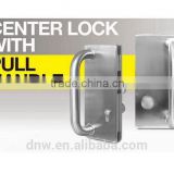 Commercial glass door lock