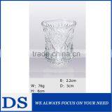 High Quality Engraved Glass Cup, Carved Glass Cup, Diamond Glass Cup for Juice thumbnail-1