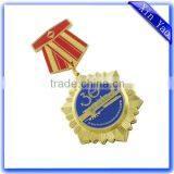 High Quality Stamping Custom Shaped Cheap Award Medal thumbnail-2